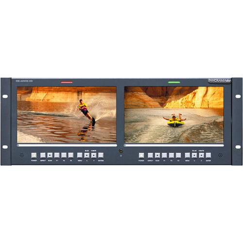 Wohler RM-4290W-HD Dual 9" HD/SD-SDI Monitor