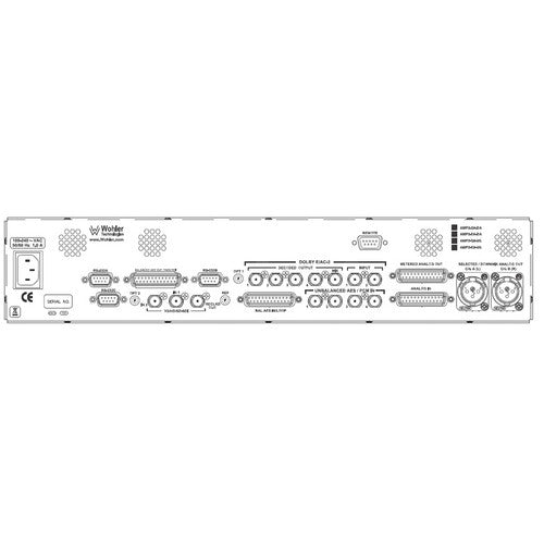 Wohler Technologies AMP2-E8-MDA Series Digital Audio Monitor Panel