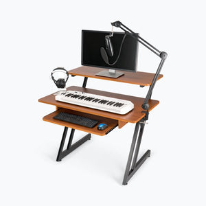 (NEW) On-Stage WS7500RB Workstation Desk - Rosewood