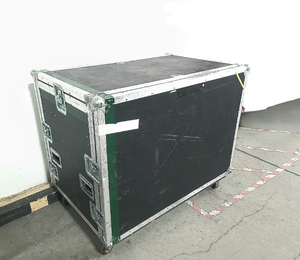 X-treme Cases Custom Wheeled Road Case w/ Storage Compartments & Patch Panels