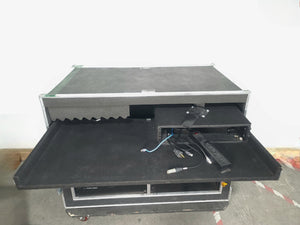 X-treme Cases Custom Wheeled Road Case w/ Storage Compartments & Patch Panels