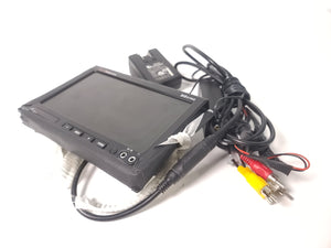 XO Vision 7'' Portable Monitor w/ PSU in Plastic Carrying Case