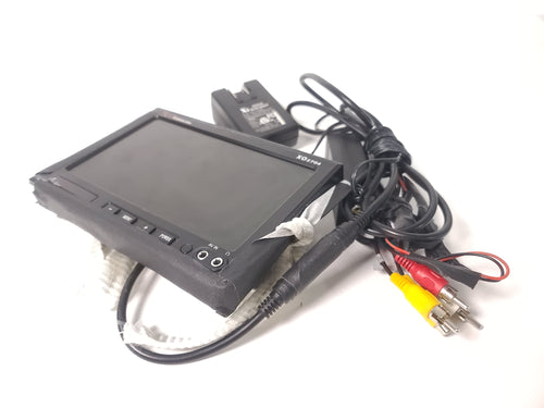XO Vision 7'' Portable Monitor w/ PSU in Plastic Carrying Case