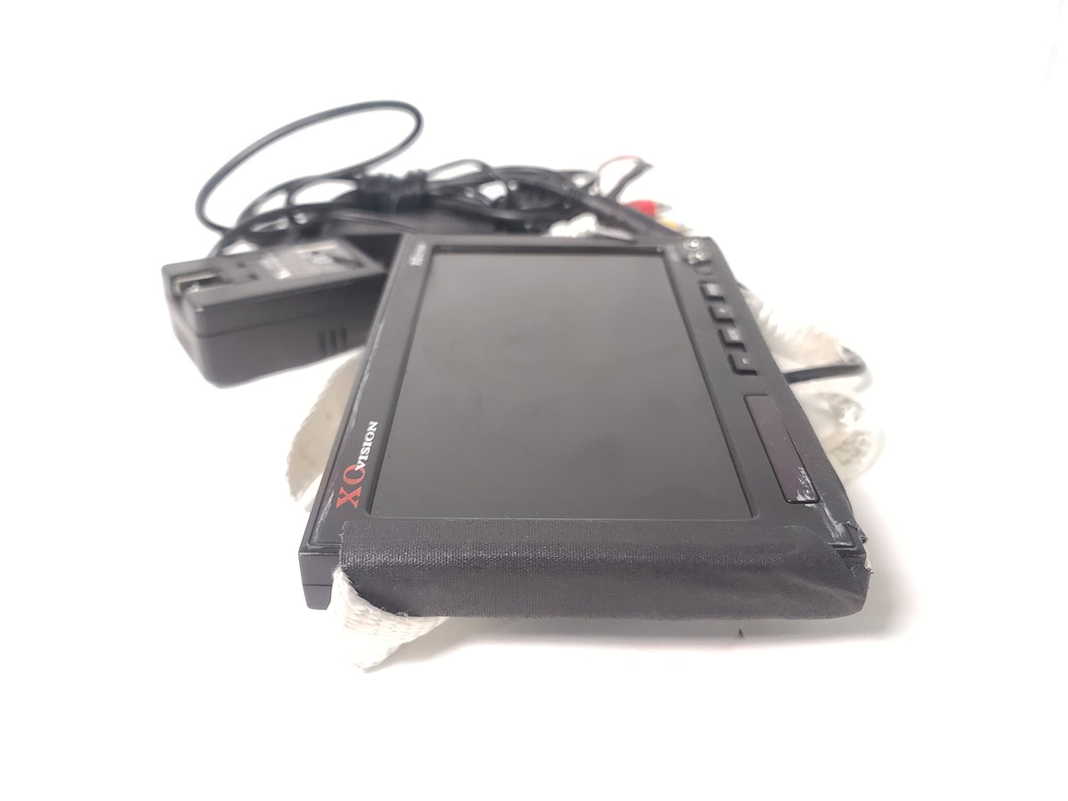 XO Vision 7'' Portable Monitor w/ PSU in Plastic Carrying Case