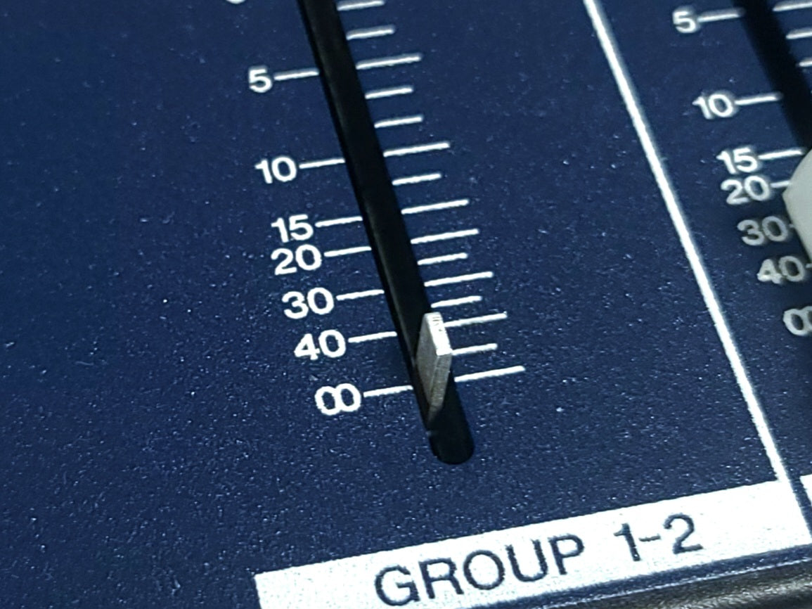 Yamaha MG124C 12-Channel Analog Mixer w/ PSU (MISSING FADERS)