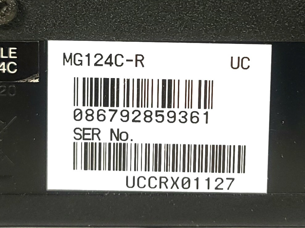 Yamaha MG124C 12-Channel Analog Mixer w/ PSU (MISSING FADERS)