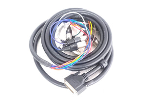 Yamaha MY8-AE 8-Channel AES/EBU Input/Output Digital I/O Card w/ DB25 25-Pin Cable Connector to (8) 3-Pin Male XLR Fanout in (2) Hard Cases