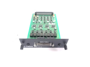 Yamaha MY8-AE 8-Channel AES/EBU Input/Output Digital I/O Card w/ DB25 25-Pin Cable Connector to (8) 3-Pin Male XLR Fanout in (2) Hard Cases
