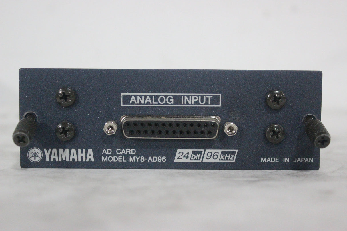 Yamaha MY8AD96 - 8-Channel Balanced 24-Bit 96kHz Analog Input Card for the Yamaha 02R96 and DM2000 Digital Consoles