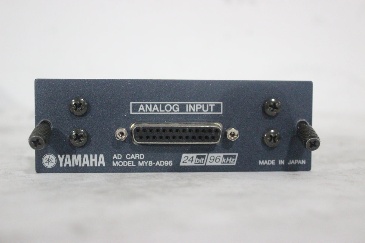 Yamaha MY8AD96 - 8-Channel Balanced 24-Bit 96kHz Analog Input Card for the Yamaha 02R96 and DM2000 Digital Consoles