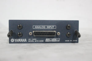 Yamaha MY8AD96 - 8-Channel Balanced 24-Bit 96kHz Analog Input Card for the Yamaha 02R96 and DM2000 Digital Consoles