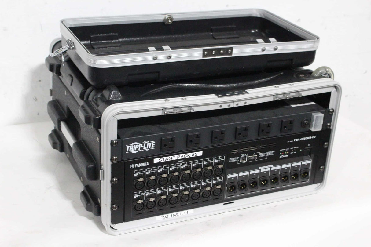 Yamaha 1608-D Rio Series 16-Input/8-Output Dante Stage Box