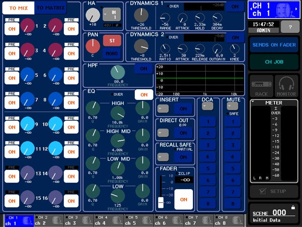 Yamaha M7CL-48 Digital Audio Mixing Console