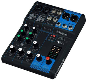 Yamaha MG06 6-Input Compact Stereo Mixer