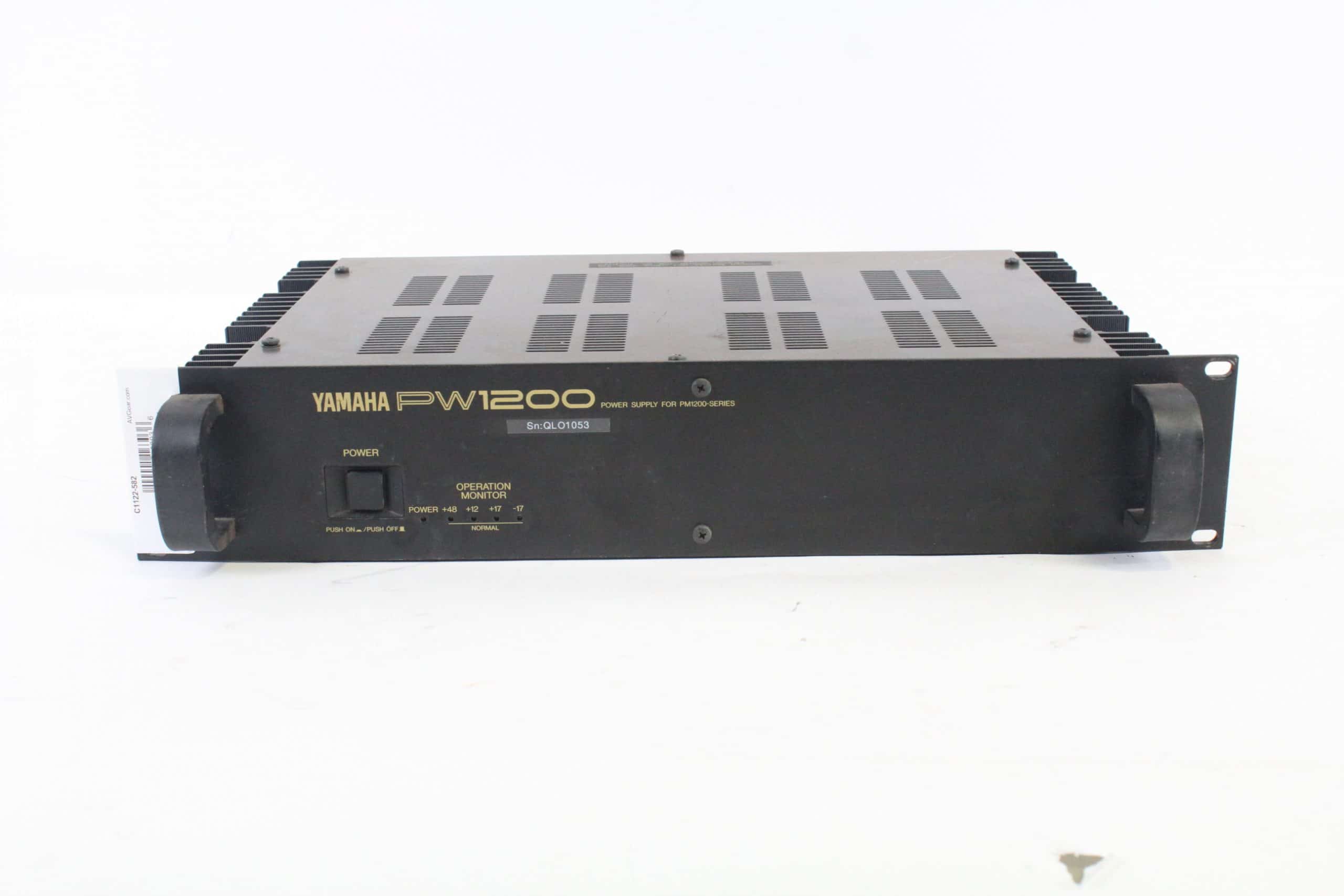 YAMAHA PW1200 パワーサプライユニット（動作品・プロ用） Yamaha PW1200 Power Supply for PM1200-Series – AVGear.com