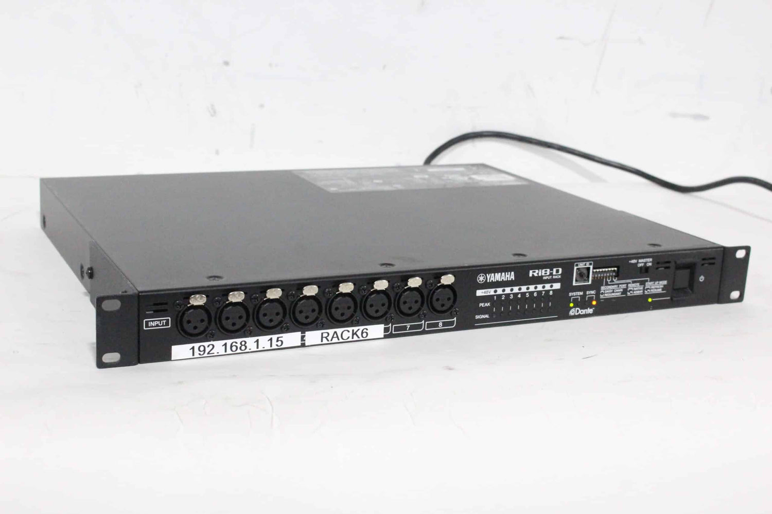 Yamaha Ri8-D  Rio Series 8-channel Remote Input Rack