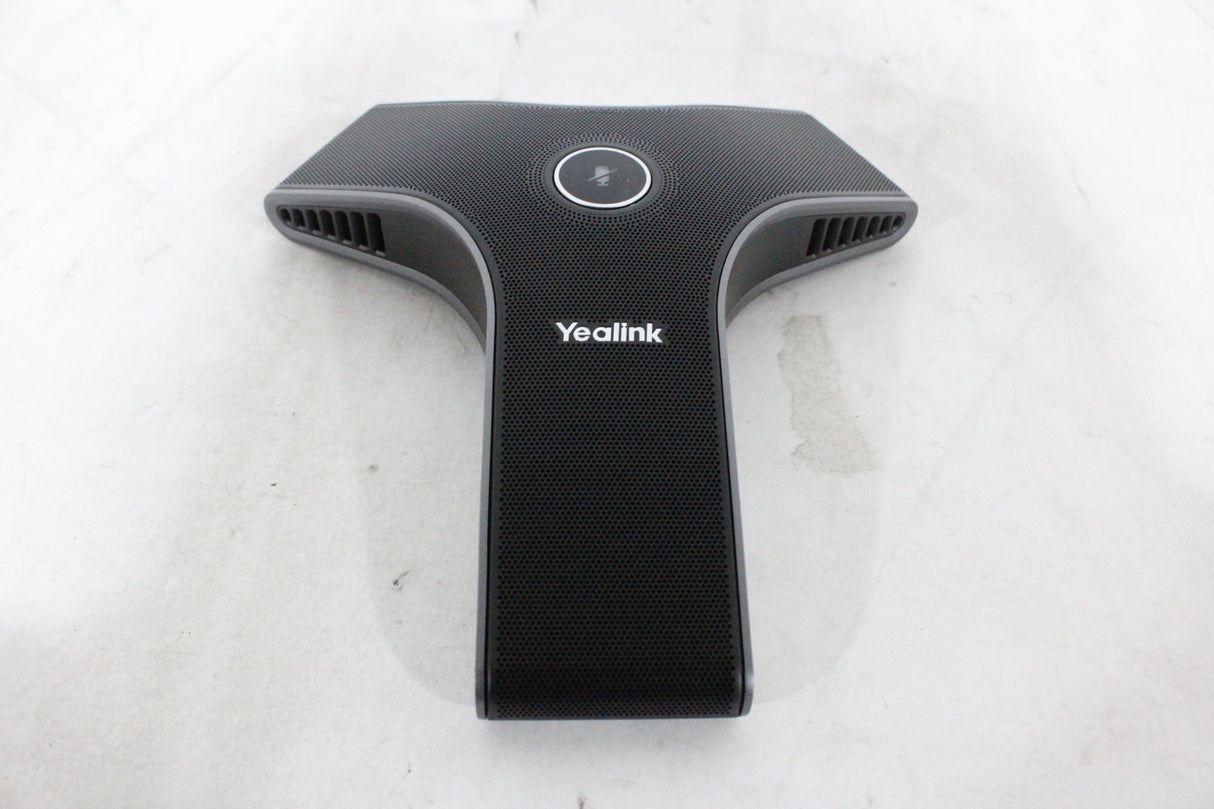 Yealink HD Video Conference System Kit w/ (1) UVC50 USB PTZ Camera, (1) CPW90 CP Wireless Expansion Mic, (2) VCM34 Monophone Arrays, (2) MSpeaker II Video Conferencing Soundbar