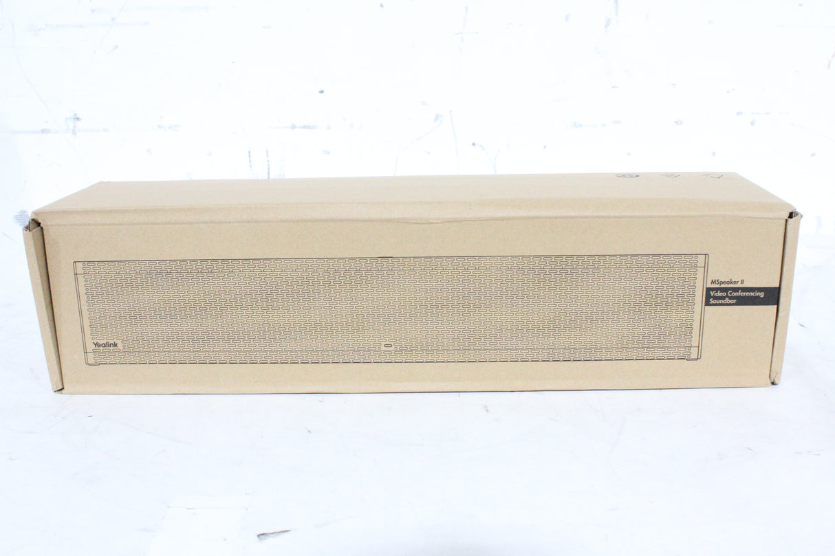 Yealink HD Video Conference System Kit w/ (1) UVC50 USB PTZ Camera, (1) CPW90 CP Wireless Expansion Mic, (2) VCM34 Monophone Arrays, (2) MSpeaker II Video Conferencing Soundbar