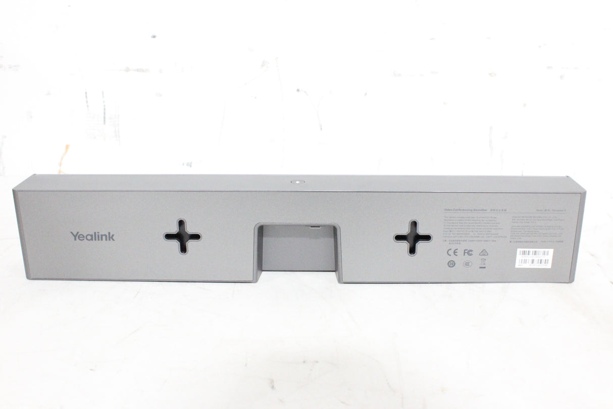 Yealink HD Video Conference System Kit w/ (1) UVC50 USB PTZ Camera, (1) CPW90 CP Wireless Expansion Mic, (2) VCM34 Monophone Arrays, (2) MSpeaker II Video Conferencing Soundbar