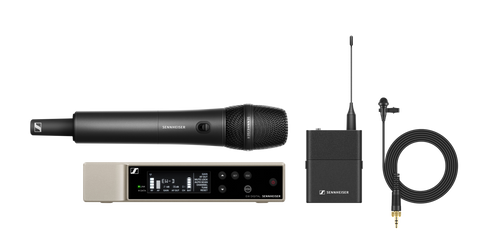 Sennheiser EW-DME2/835-SR4-9 SET Digital Wireless Combo Microphone System (R4-9: 552 to 607 MHz)