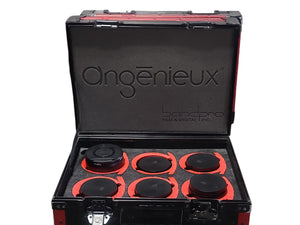 AVGear.com Angenieux Optimo Prime 6-lens transport case with foam inserts and branded interior lid