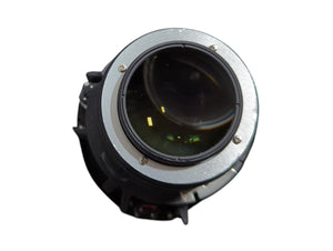AVGear.com Panasonic TKGF0156-3 standard projector lens with a silver metal mount and black glass optics
