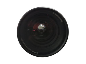 AVGear.com Panasonic TKGF0156-3 standard DLP projection zoom lens viewed from the front