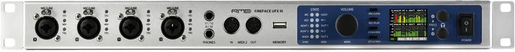 RME Fireface UFX III 188-Channel Audio Interface with USB 3.0
