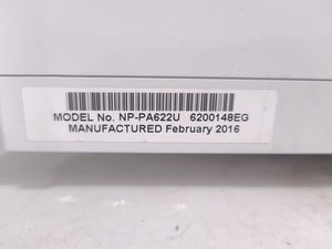 NEC PA622U 6,200 Lumens WUXGA Large Venue Projector (2895 Hours) NO LENS