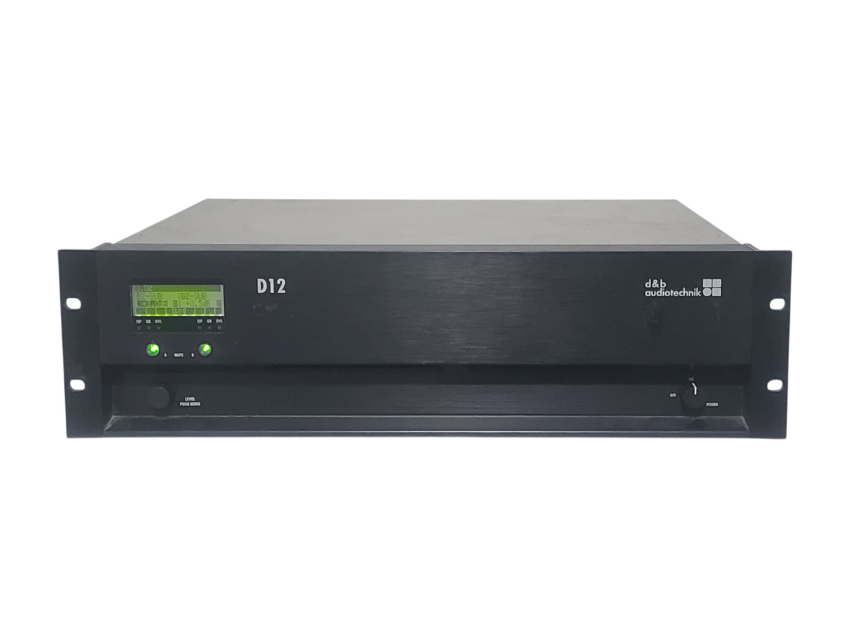 D&b Audiotechnik D12 Amplifiers