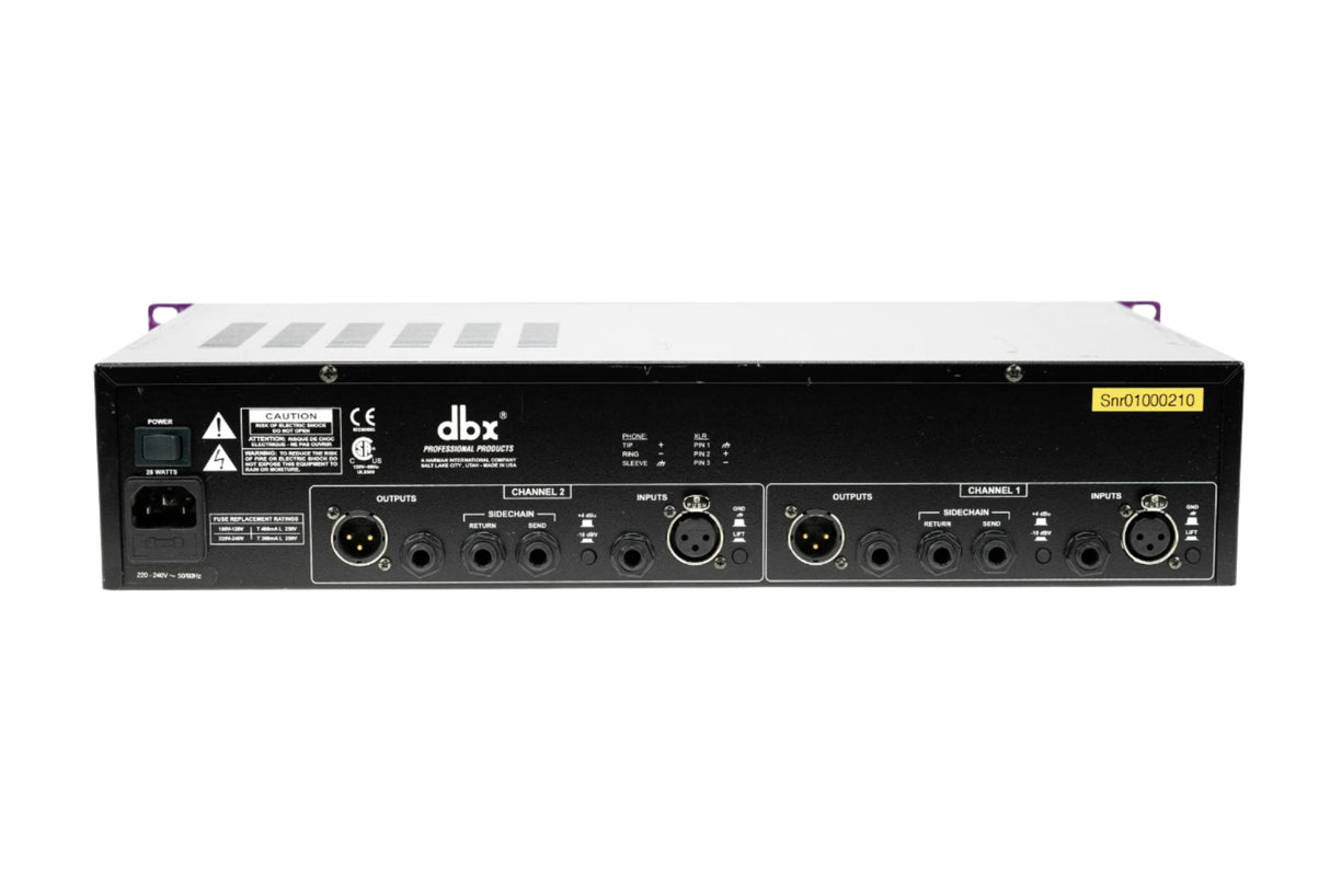DBX 162SL 2-Channel Compressor/Limiter