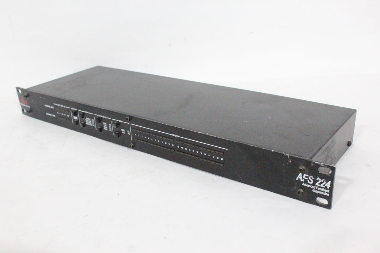 dbx AFS224 2-Channel Advanced Feedback Suppression Processor