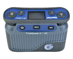 (NEW) Clearcom FSII-BP24-X4 Freespeak II 24-Channel Digital Wireless Beltpack
