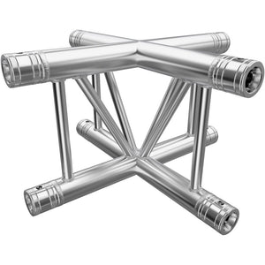 Global Truss 4-Way Vertical Cross-Junction for F32 I-Beam Truss System (1.64')