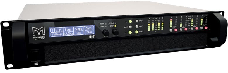 Martin Audio iKON iK81 Eight-channel 10,000W Class D Power Performance Amplifier
