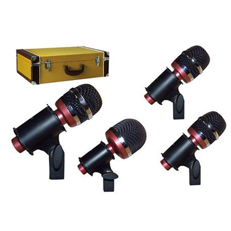 Avantone CDMK4 1x Mondo 1x ADM 2x Atom Microphone Drum Kit