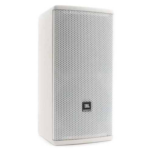 JBL AM7212/64-WH High Power 12-inch 2-Way Loudspeaker with 60° x 40° Rotatable Horn (White)