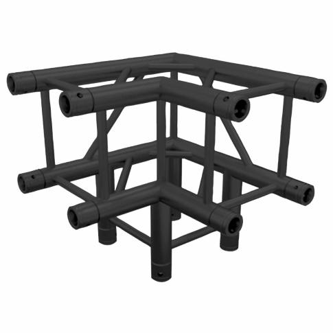 Global Truss 3-Way 90° Corner (Black)