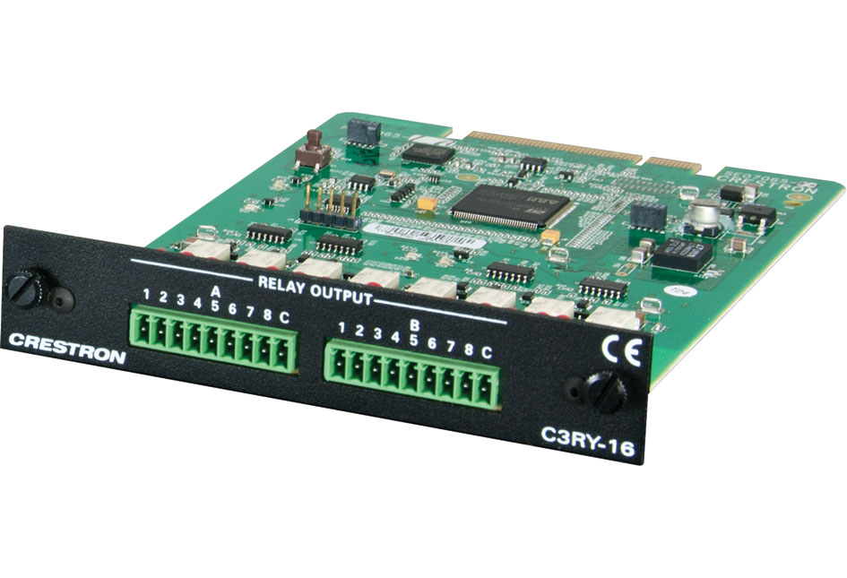Crestron C3RY-16 16-Relay Ports Control Card