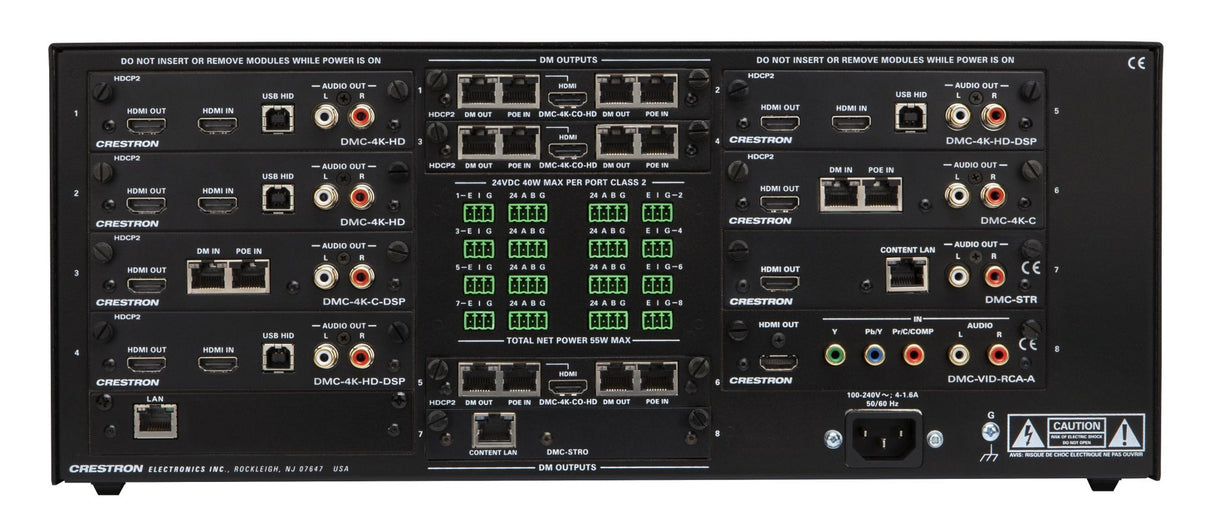 Crestron DM-MD8x8 DigitalMedia™ Switcher