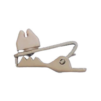 (NEW) Provider PSL6-CLIP Lavalier Tie Clip Tan