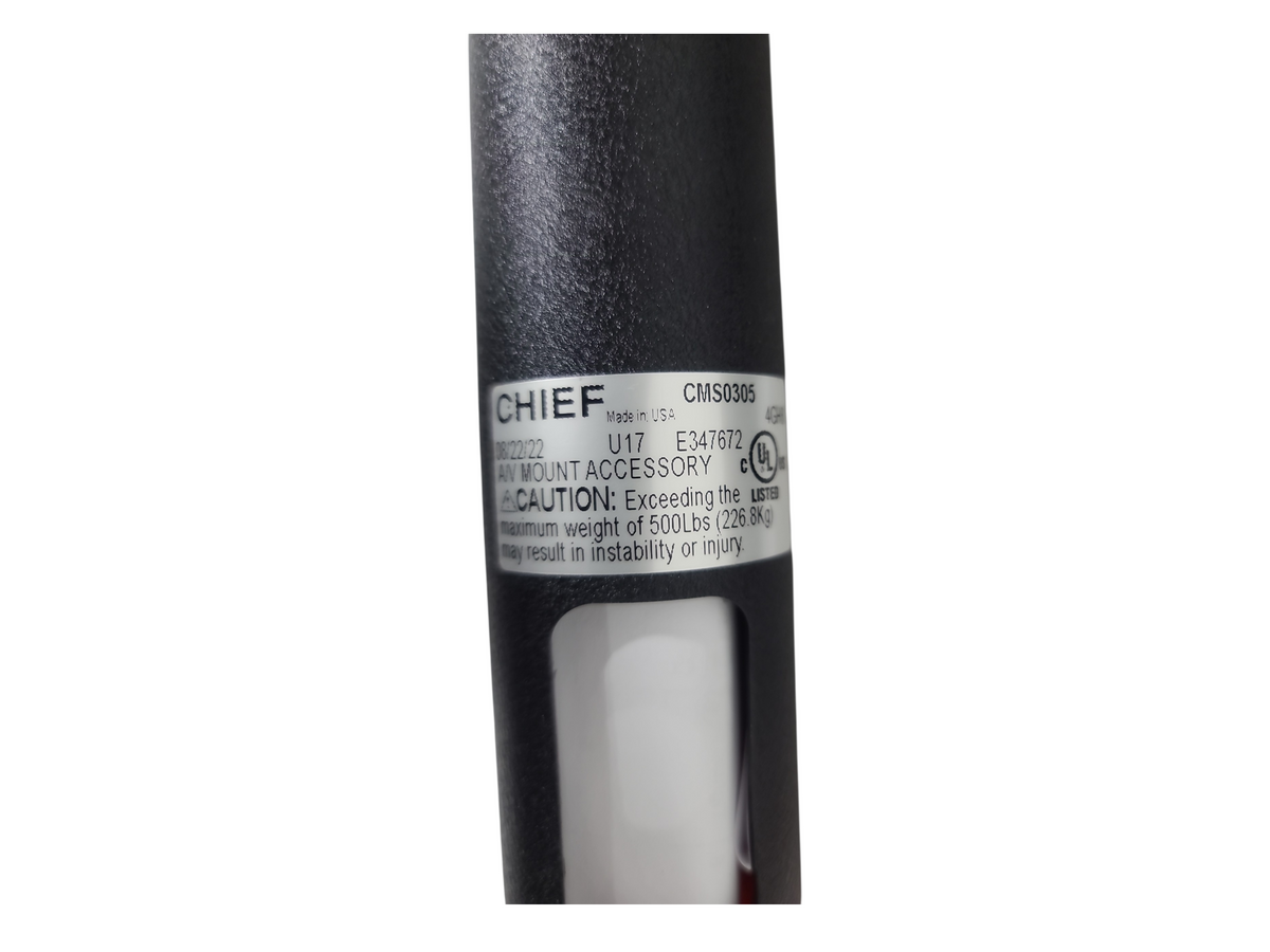 (2) Chief CMS-0305 3-5' Speed Connect Adjustable Extension Columns