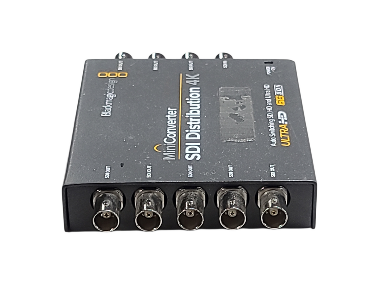 Blackmagic Design BMD-CONVMSDIDA4K Mini Converter SDI Distribution 4K w/ PSU