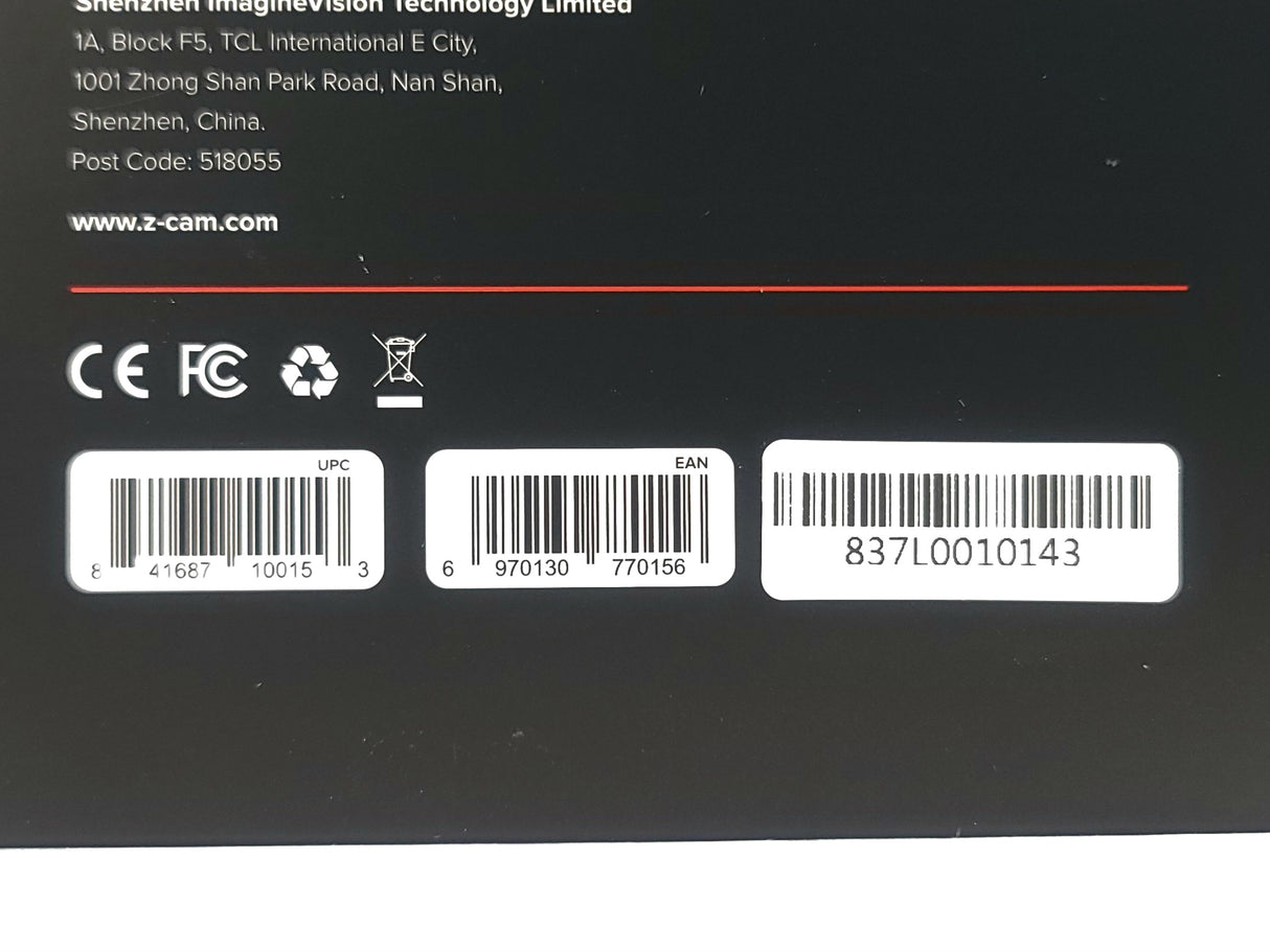 Z CAM E1509 E2N 4K NDI Camera in Original Box