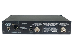 Shure ULXP4 Wireless Receiver (J1: 554-590 MHz)