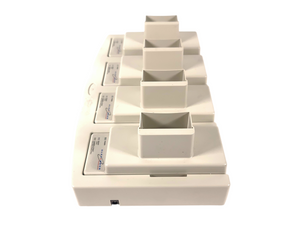 Alexander Technologies UBC30000 4 Slot Universal Battery Charger w/ (4) Alexander Technologies UBCPRD0002343L02