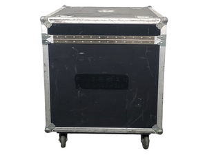 (2) JBL PRX615M 15-inch Two-Way Self-Powered Speakers in Wheeled Road Case
