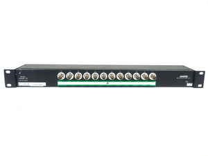 Evertz AESIMP-12F - 12CH XLRF to BNC AES Impedance Matching Panel