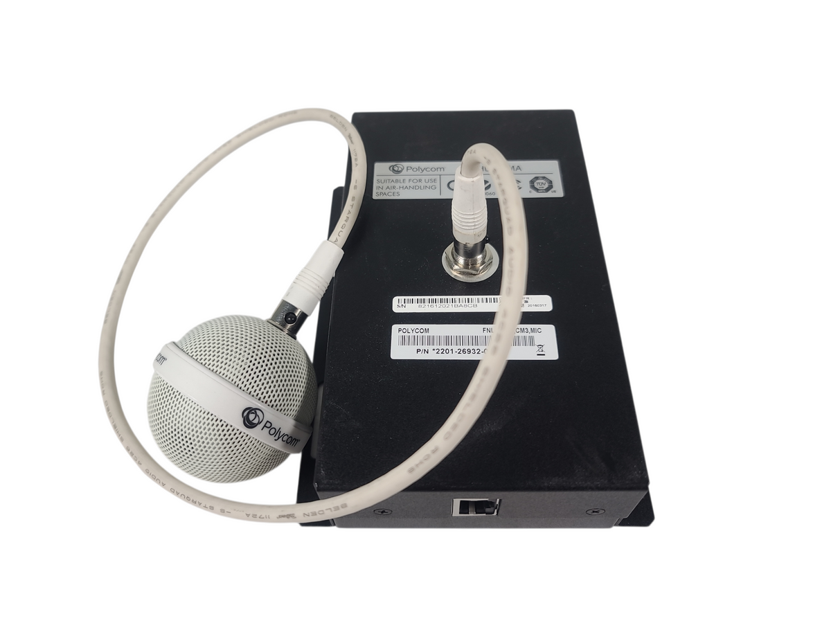 Polycom White Primary Ceiling Microphone w/ Microphone Array