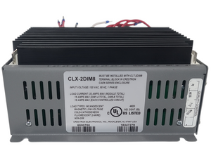 Crestron CLX-2DIM8 8-Channel Dimmer Module, 2 Feeds, 120V